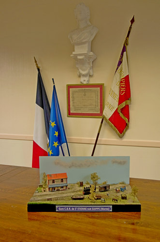 Diorama Mairie de St Etienne